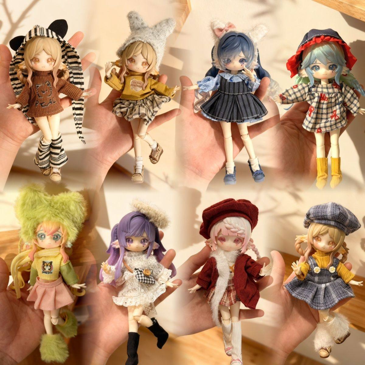 8分bjd12分ob11娃衣冬季11-17厘米潘妮邦倪兔阿巳体可动人偶衣服,模玩/动漫/周边/娃圈三坑/桌游,棉花娃娃/毛绒玩具娃衣,淘宝优惠券,粉丝福利购,淘宝优惠卷