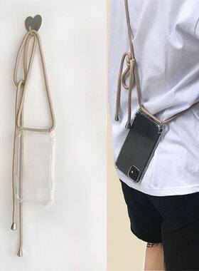 y37孔孝真同款vivo S20手机壳s17e透明X80 X90pro斜跨背带S19 Y200 y78 Y100 y77 y33e挂绳X70软S16e适用Y76S