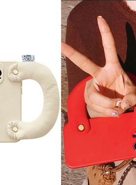 OPPO红色A1手机壳Reno13 10 9手腕带A2Pro手提包款K10x K9全包Reno8充棉72 A32 A8 Findx8 A57 A93 A96适用K7