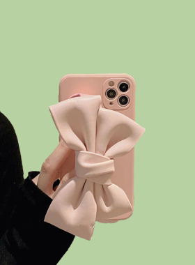 vivo适用y500手机壳S50蝴蝶结手腕带X300粉红色Y200女X70X60X80S18S15Y50t斜挎Y37Y36m背带y33s软S7S9e套Y76s