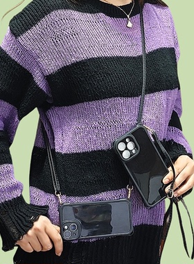 GT7适用Realme真我13手机壳Neo7 se四角挂孔neo7X黑色GT大师版V60s斜挎背带挂绳V60 Pro全包V50s防摔V13V23Q3