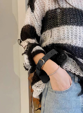 GT7适用Realme真我13手机壳14戚薇同款GT大师探索版12黑色Neo 7Turbo 7x 5 6 se手腕带GT6皮带扣V60V50V30V11