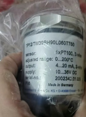 TP12/TW39BH90L060T760 hengesbach温度传感器