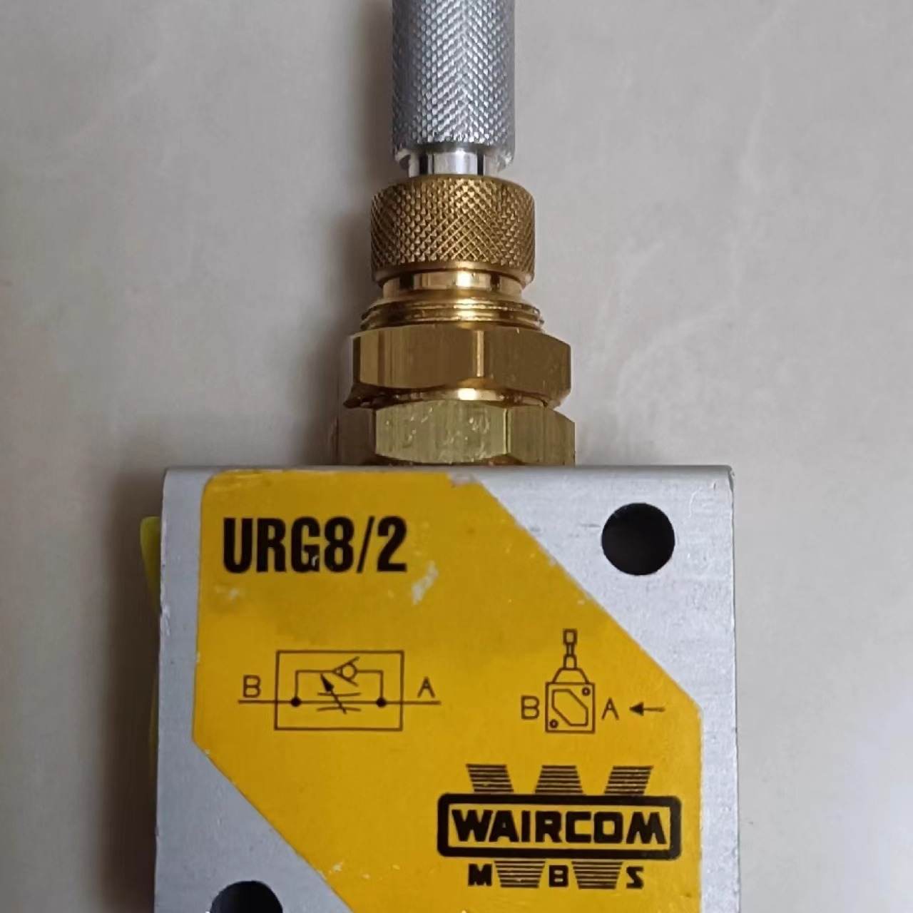 WAIRCOM双向节流阀 URG8/2