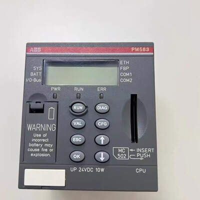 ABB PM583-ETH A9 控制器模块 1SAP140300R0271