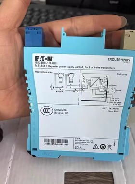 伊顿EATO模拟量输入安全栅 MTL5541/5644D