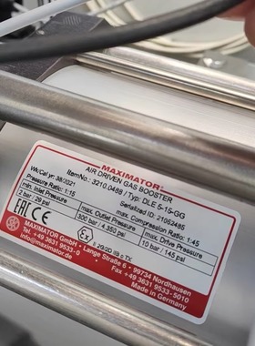 MAXIMATOR麦格思维特 DLE 5-15-GG 增压泵