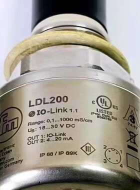 IFM易福门 LDL200 LDL220电导率仪