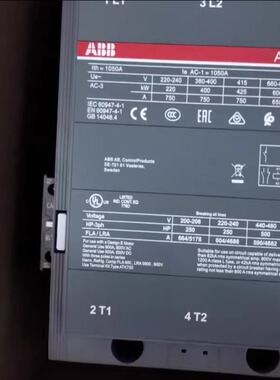 ABB交流接触器 AF750-30-11