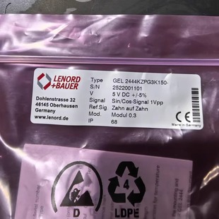 GEL2444KZPG3K150 器 LENORD BAUER兰宝编码