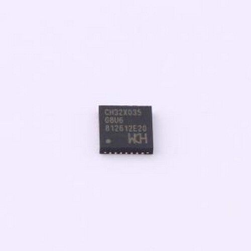 CH32X035G8U6 单片机(MCU/MPU/SOC) CH32X035G8U6 QFN-28(4X4)