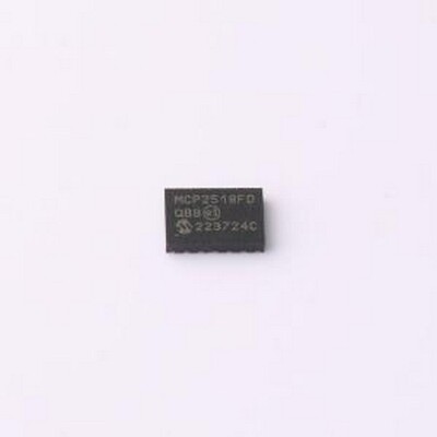 MCP2518FDT-E/QBB CAN控制器 外部CAN FD控制器，带SPI接口 VDFN-
