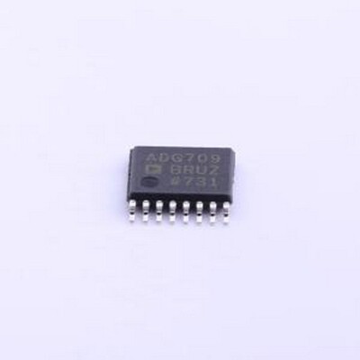 ADG709BRUZ-REEL7 模拟开关/多路复用器 低电压4/8通道多路复用器