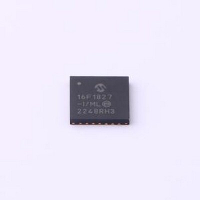 PIC16F1827-I/ML 单片机(MCU/MPU/SOC) PIC16F1827-I/ML QFN-28-E