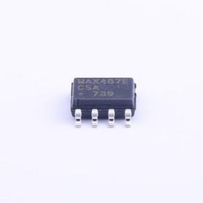MAX487ECSA+T RS-485/RS-422芯片 ±15kV ESD保护，限摆率，低功