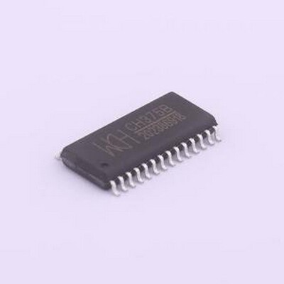 CH375B USB转换芯片 USB总线接口芯片CH375 SOP-28-300mil