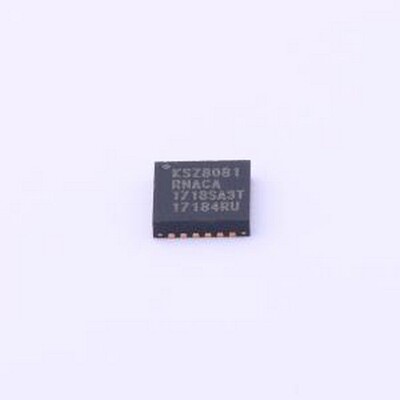 KSZ8081RNACA-TR 以太网收发器 KSZ8081RNA/RND 10BASE-T/100BASE
