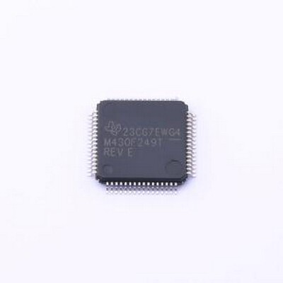 MSP430F249TPM 单片机(MCU/MPU/SOC) 具有 60KB 闪存、2KB SRAM、