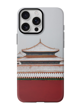 雪后故宫 红墙黄瓦中国风文创国潮手机壳 适用于苹果iPhone16ProMax华为P70Mate小米15