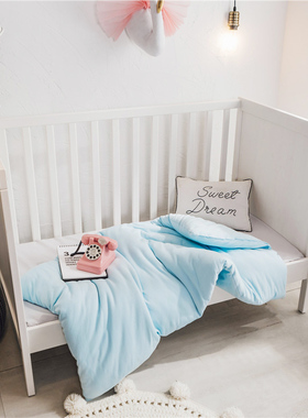 纯棉花新疆棉婴儿床垫被幼儿园被褥子婴儿床上用品四季款新生儿