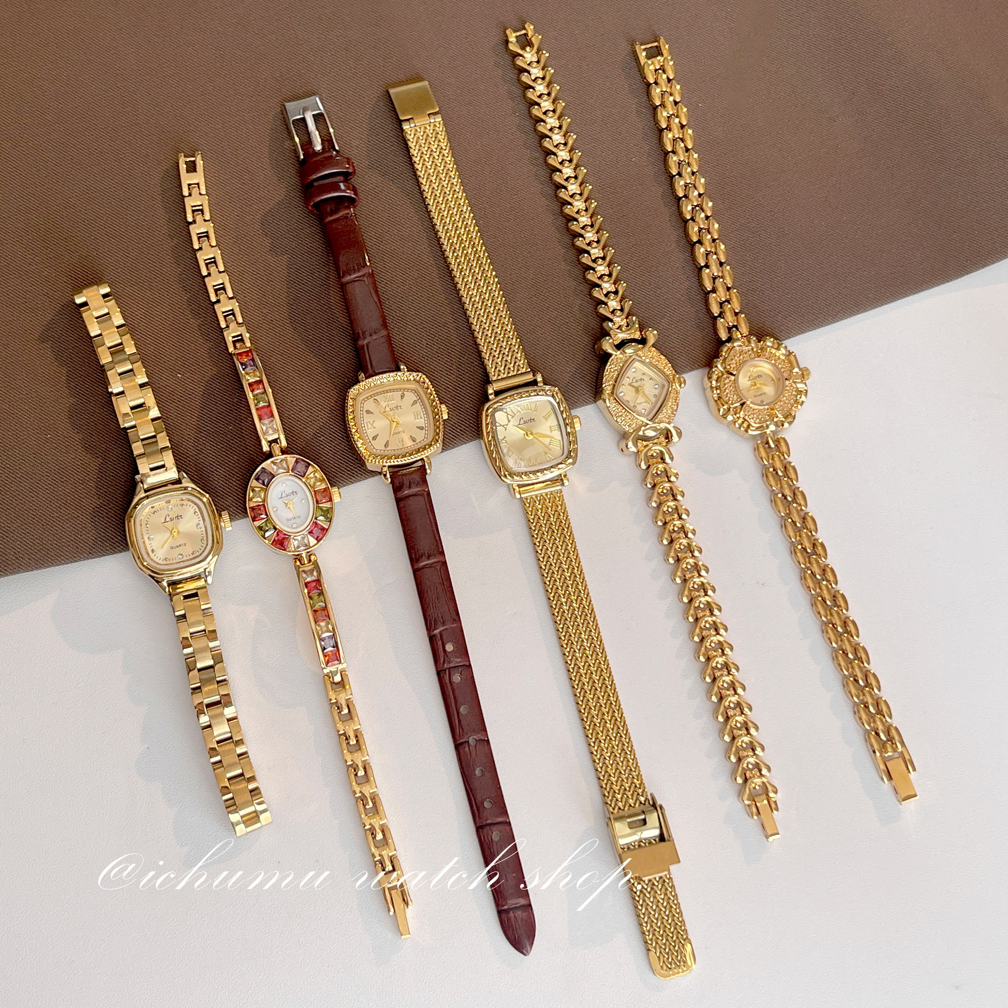 《中古风》手链表不规则设计手表