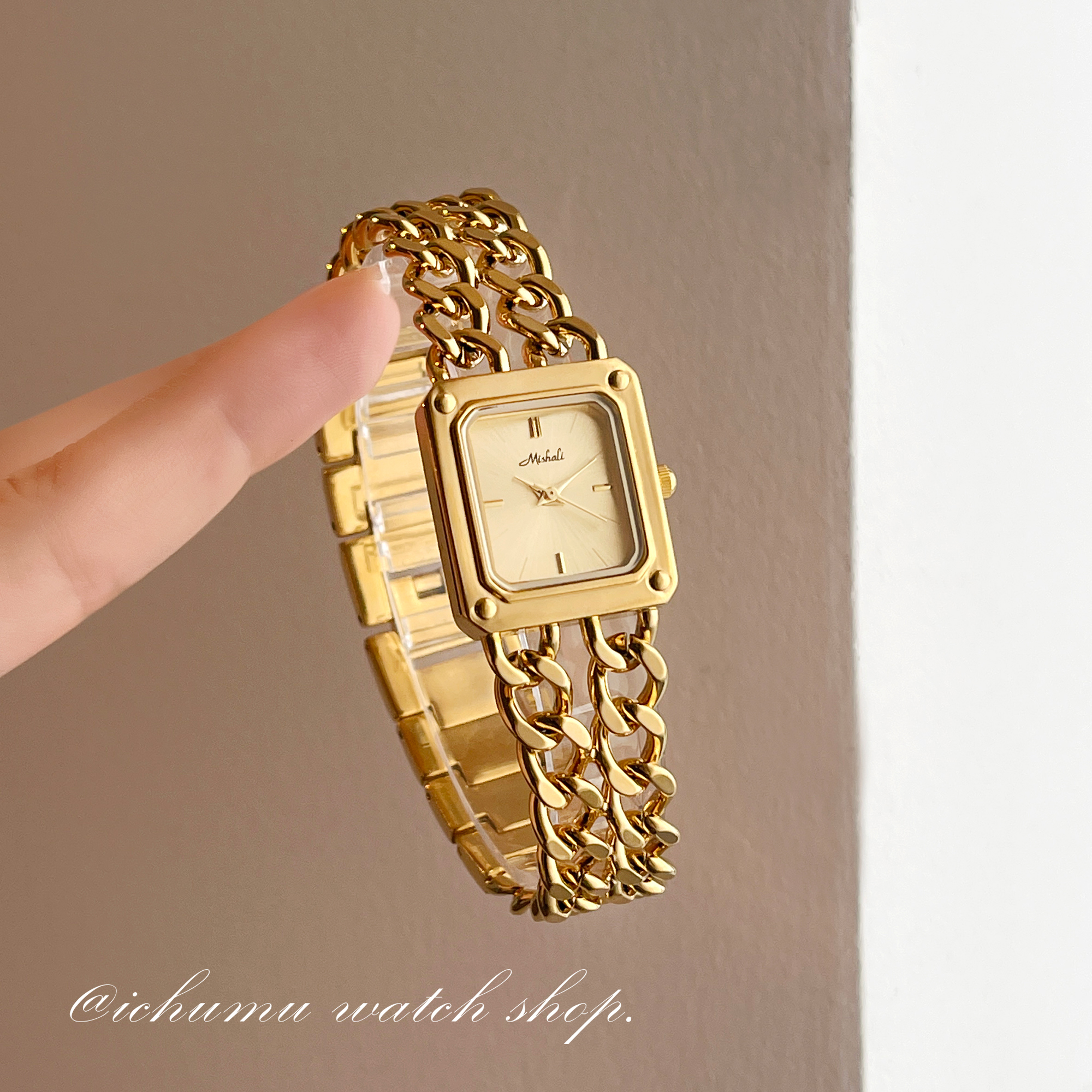 镂空手链表方形手表小众2025新款