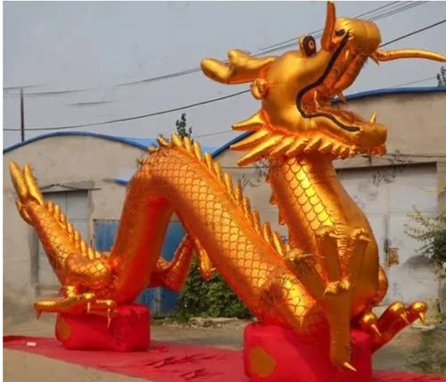 金色龙充气风机气模龙