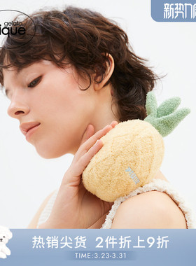 gelato pique春夏女收纳包水果毛绒立体化妆包PWGB242612