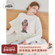 女睡衣头巾狗柔软长袖 gelato pique26春夏新品 T恤居家PWCT261231