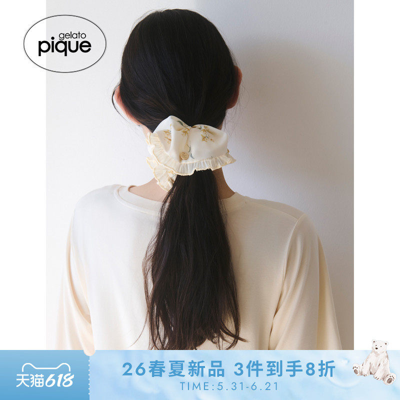 gelato pique26春夏新品女发圈花卉手机挂件发饰母亲节PWGG262628