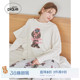 T恤居家PWCT261231 女睡衣头巾狗柔软长袖 gelato pique26春夏新品