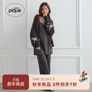 万圣节蝴蝶结长裤 女睡裤 居家PWCP254227 pique25秋冬新品 gelato