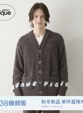 gelato pique25秋冬新品男女同款睡衣万圣节条纹开衫PHNT254959