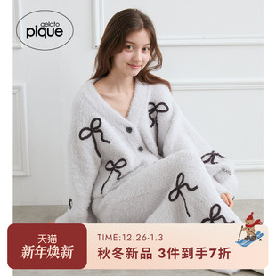 万圣节蝴蝶结系带长裤 女睡裤 PWNP254029 pique25秋冬新品 gelato