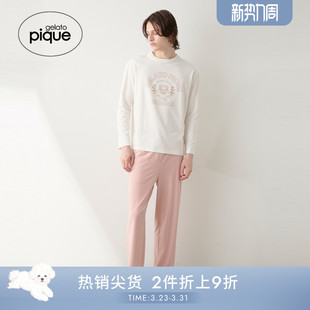 睡裤 gelato 学院logo系带长裤 男女同款 PHCP254979 pique25秋冬新品