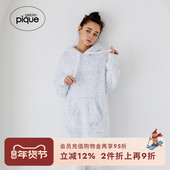 gelato pique秋冬女睡衣半边绒连帽长袖 卫衣PWNT245189