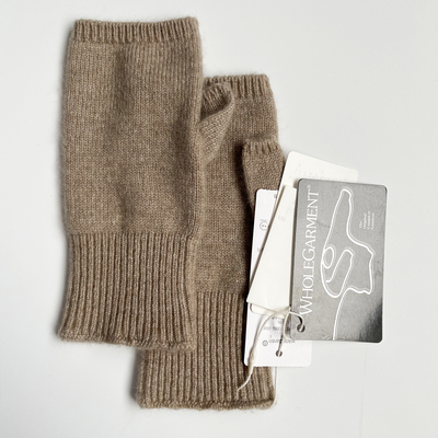 100%山羊绒全成型精致针织手套