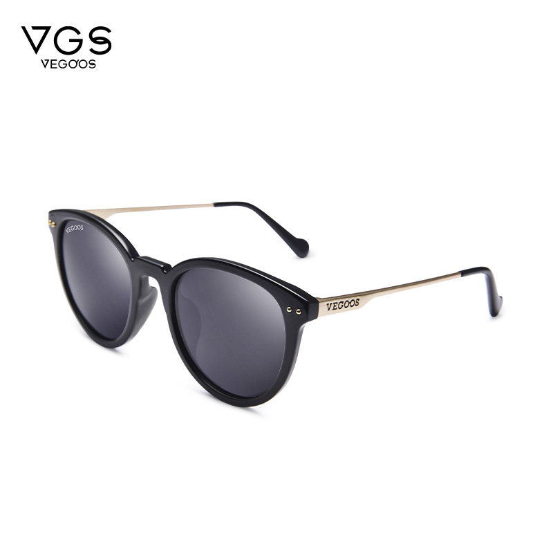 威古氏复古偏光太阳镜女开车专用眼镜男潮防紫外线情侣款网红墨镜