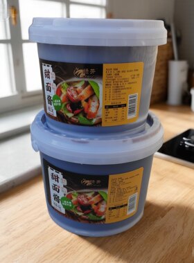 正品河北天顺绿芳桶装烤鸭甜面酱