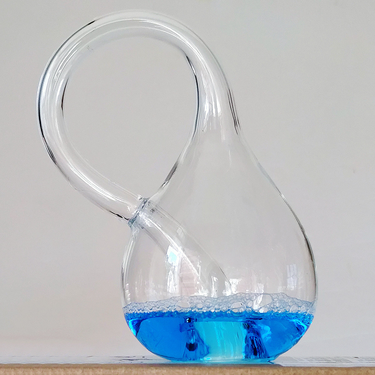 克莱因瓶灯伴手礼加厚四维空间模型礼物小号装不满水迷你瓶子摆件