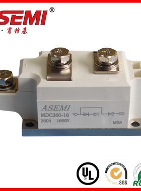 MDC260-16 microsemi型模块 ASEMI首芯原厂原装 260A1600V