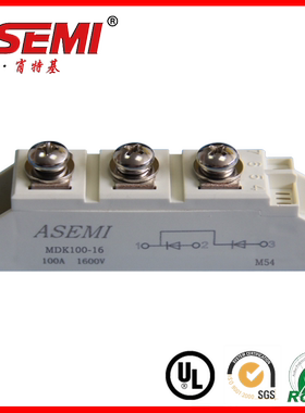 MDK100-16 microsemi型 整流模块 ASEMI首芯原厂原装 100A1600V