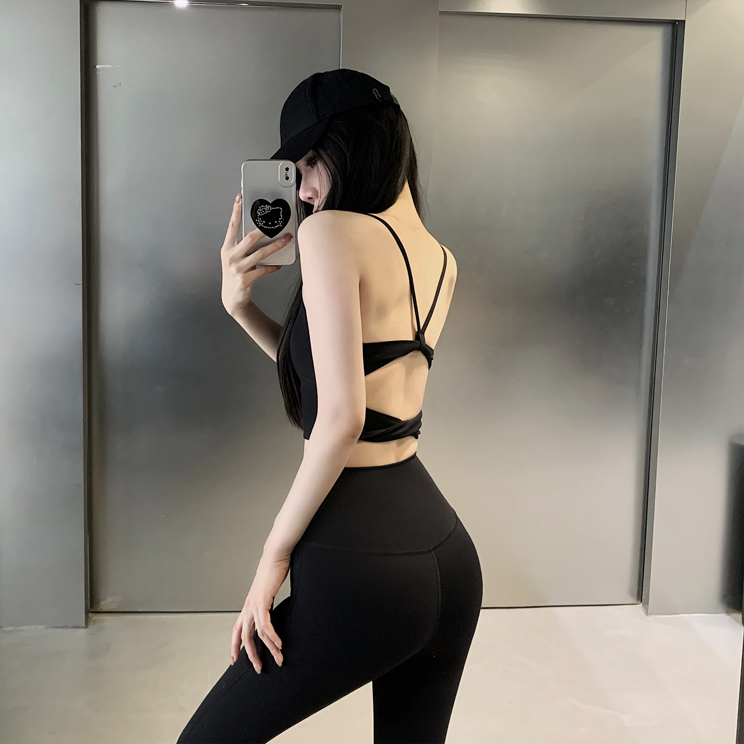 美背运动内衣女瑜伽服背心