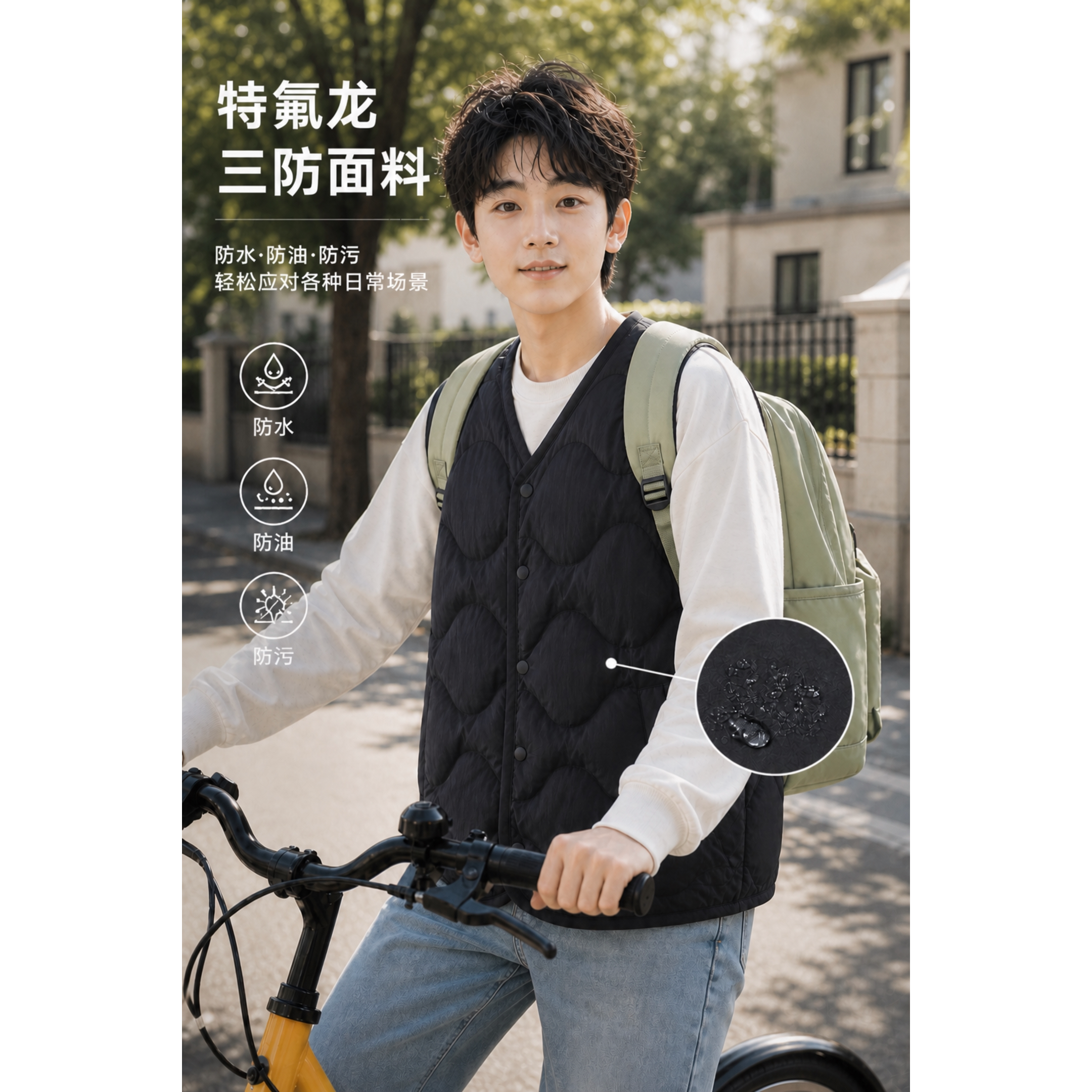 儿童羽绒马甲男女轻薄外穿亲子装