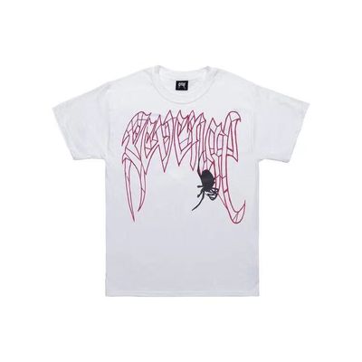 BLACK TEE SPIDER revenge kingvon 万圣节限定短袖T恤