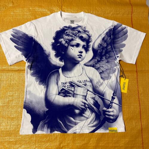 THAT'S A AWFUL LOT OF COUGH SYRUP 丘比特透气大印花街头短袖T