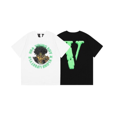 【现货】YoungBoy x Vlong Cross Roads Tee Black嘻哈大V短袖T恤