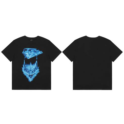 Travis Scott Utopia Hyena Tee 乌托邦系列蓝蝙蝠T恤