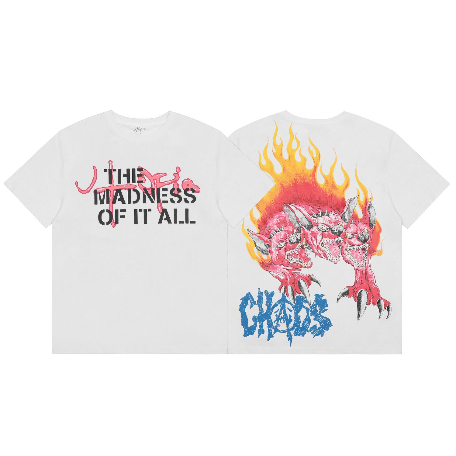 Travis Scott Utopia x St Michael 1B Tee 乌托邦x圣迈克尔T恤