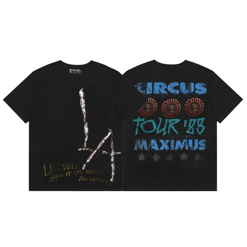 Travis Scott Utopia ls in Los Angeles 在洛杉矶LA短袖